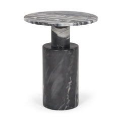 16" Gray Stone and Wood
