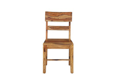 Nine Piece Brown Solid Wood Dining Set with Eight Chairs and One Bench