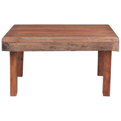 Coffee Table Brown Solid mahogany wood Medium Durable