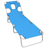 Sun Lounger Turquoise Blue