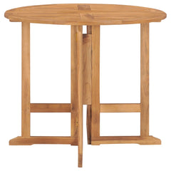 Outdoor Dining Set Teak Solid Teak Wood Standard Foldable