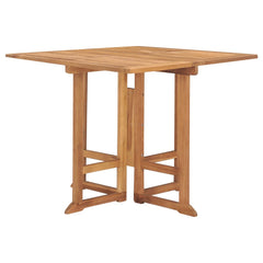 Outdoor Dining Set Natural teak Teak wood Medium Foldable