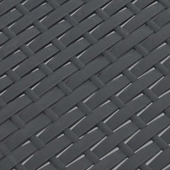 Garden Table Anthracite Polypropylene Medium Lightweight
