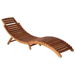 Sunlounger With Table Cream, Wood Solid acacia wood, 100% polyester