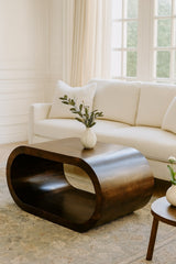Amaya California Walnut Coffee Table