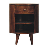 Cortez California Walnut Bedside