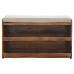 Mud Linen Shoe Bench