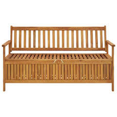 Storage Bench Natural wood Solid Acacia Wood Medium Storage Bench