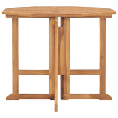 Dining Table Teak Solid Teak wood Compact Foldable