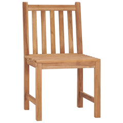 Garden Chair Set of 6 Brown