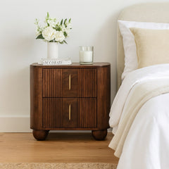 Marlowe Fluted Nightstand